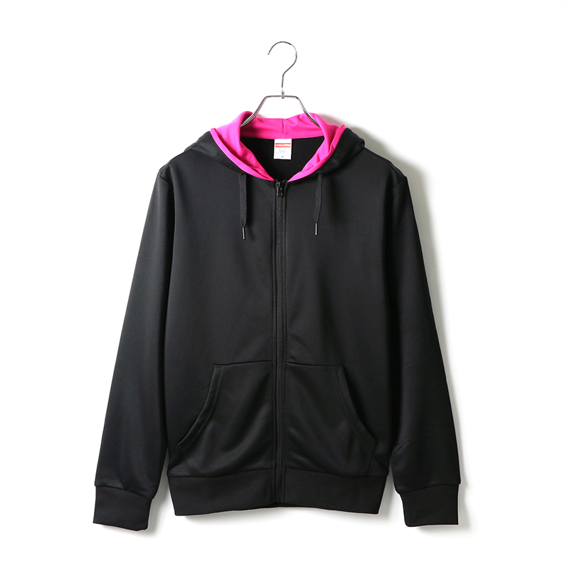 7.2ozドライジャージーフルジップパーカー