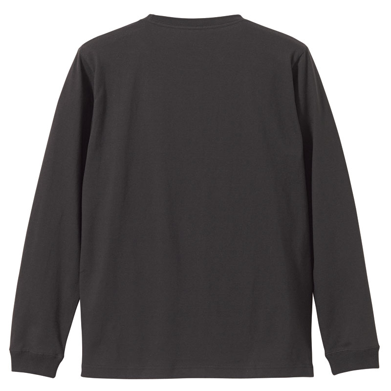 5.6ozロングスリーブ1.6インチリブTシャツ