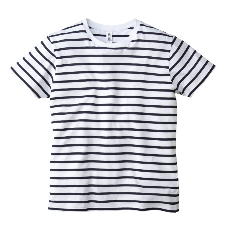 4.3ozナローボーダーTシャツ
