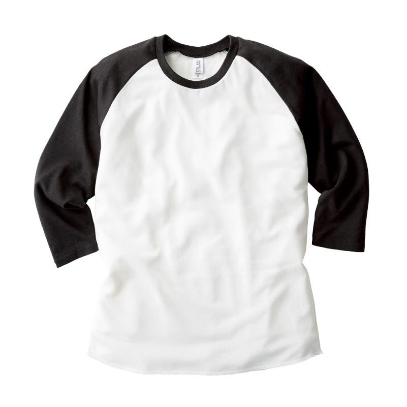 4.4ozトライブレンドラグラン7分袖Tシャツ