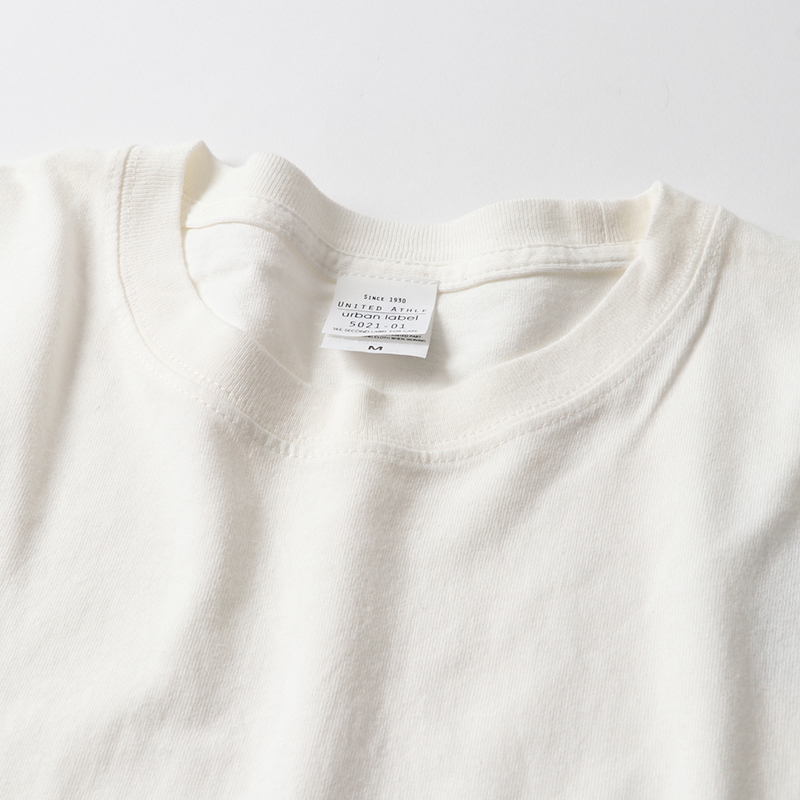 5.6ozピグメントダイロングスリーブTシャツ