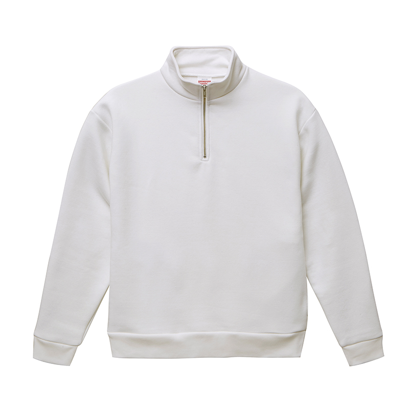 10.0ozTCハーフジップスウェット