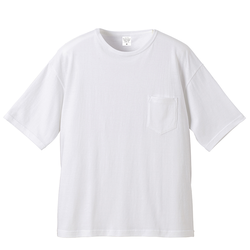 5.6ozビッグシルエットポケットTシャツ