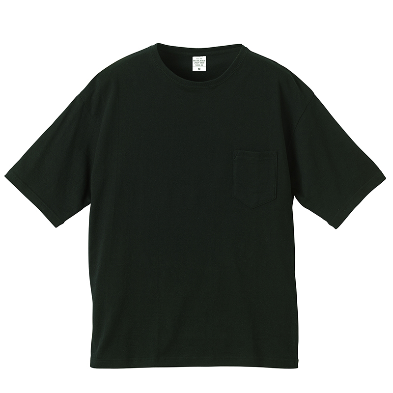 5.6ozビッグシルエットポケットTシャツ