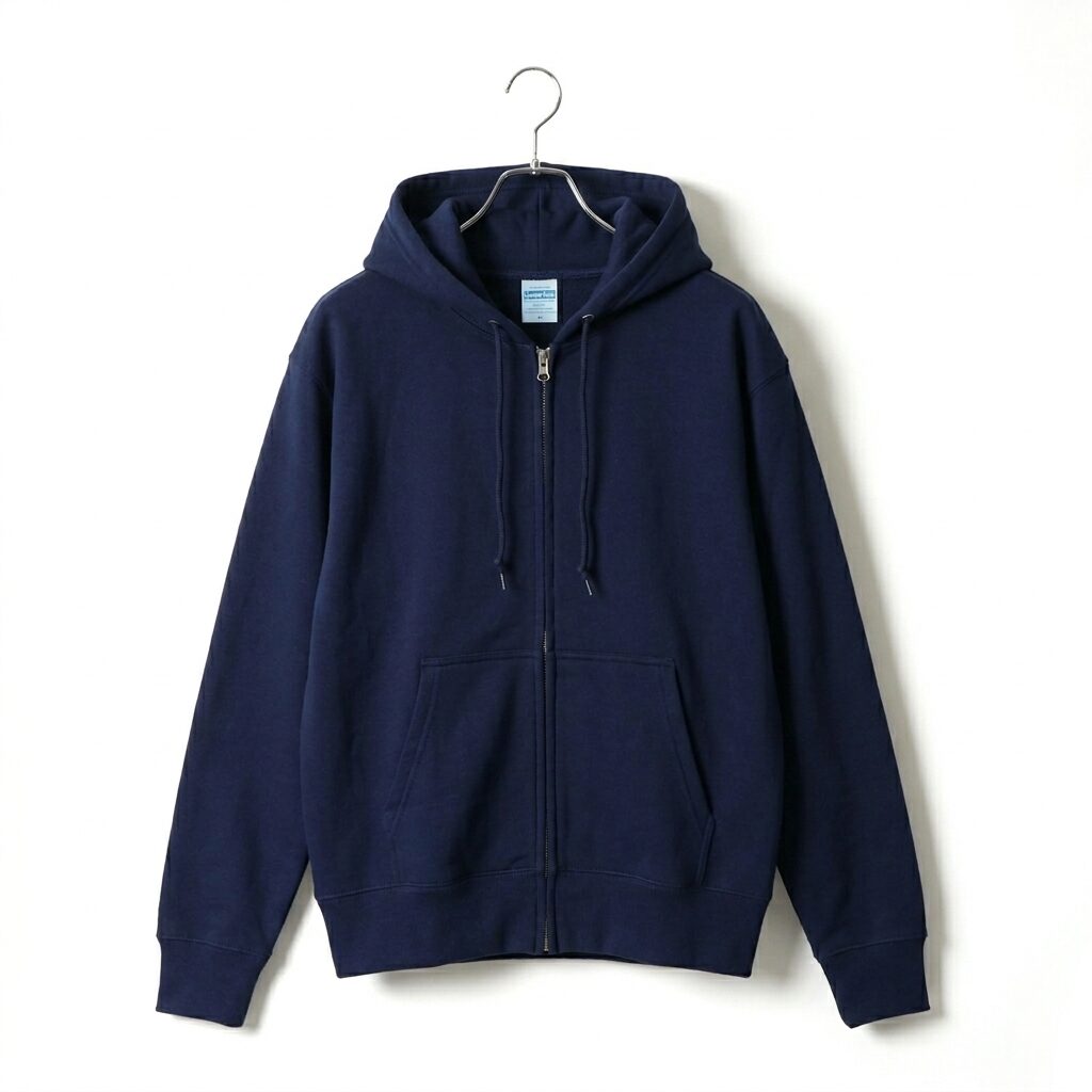 商品画像10.0ozTCボックスシルエットフルジップパーカー