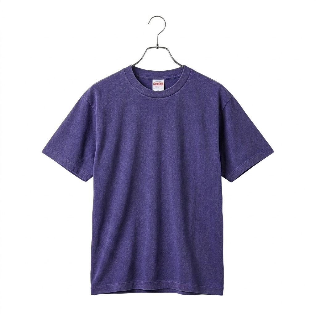 6.2ozオープンエンドフェードウォッシュTシャツ